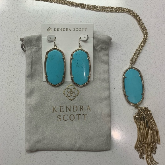 Kendra Scott Earrings and Necklace Set - Picture 1 of 1
